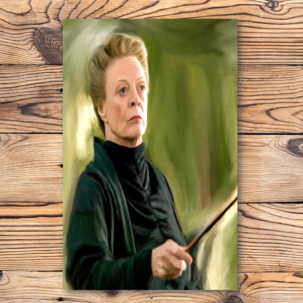 Harry‎ Potter Professor Minerva McGonagall Refrigerator Locker Fridge Magnet